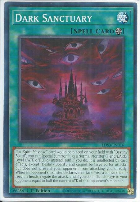 Yugioh - Dark Sanctuary *Common* LDS3-EN016 (NM/M)