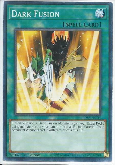 Yugioh - Dark Fusion *Common* LDS3-EN034 (NM/M)