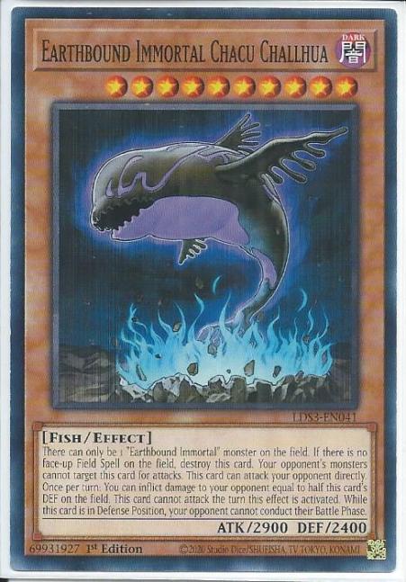 Yugioh - Earthbound Immortal Chacu Challhua *Common* LDS3-EN041 (NM/M)