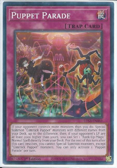 Yugioh - Puppet Parade *Common* LDS3-EN069 (NM/M)