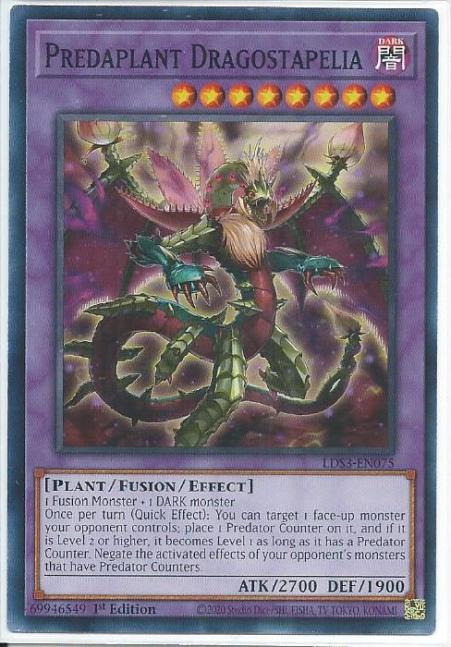 Yugioh - Predaplant Dragostapelia *Common* LDS3-EN075 (NM/M)