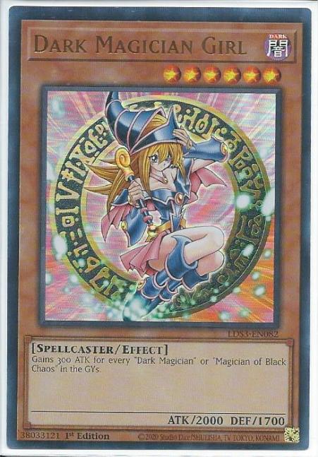 Yugioh - Dark Magician Girl *Ultra Rare* LDS3-EN082 (NM/M)