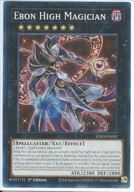 Yugioh - Ebon High Magician *Common* LDS3-EN092 (NM/M)