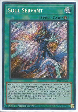 Yugioh - Soul Servant *Secret Rare* LDS3-EN095 (NM/M)