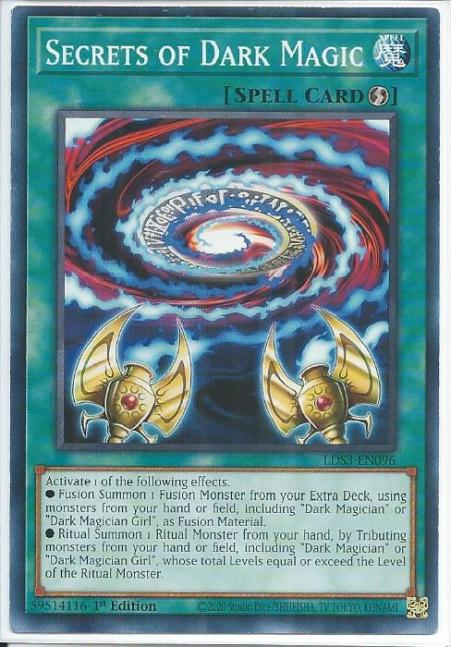 Yugioh - Secrets of Dark Magic *Common* LDS3-EN096 (NM/M)