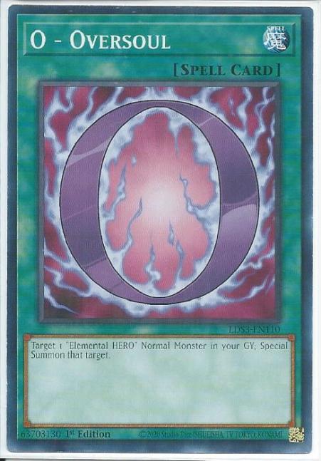 Yugioh - O - Oversoul *Common* LDS3-EN110 (NM/M)