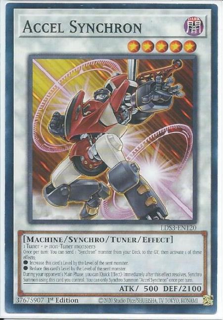 Yugioh - Accel Synchron *Common* LDS3-EN120 (NM/M)