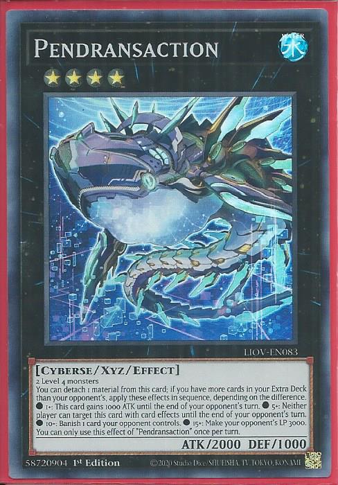 Yugioh - Pendransaction *Super Rare* LIOV-EN083 (NM/M)