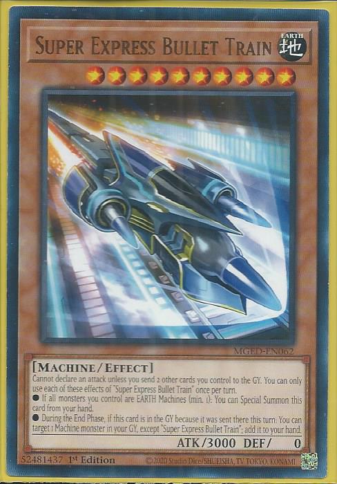 Yugioh - Super Express Bullet Train *Rare* MGED-EN062 (NM)