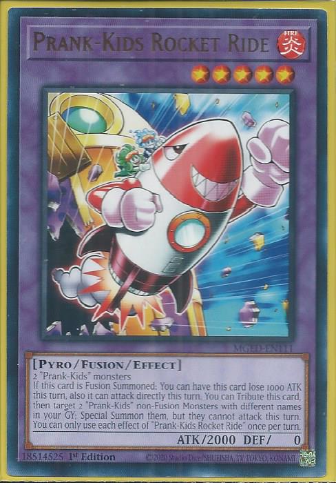 Yugioh - Prank-Kids Rocket Ride *Rare* MGED-EN111 (NM)