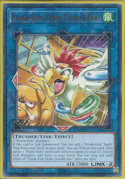 Yugioh - Prank-Kids Dodo-Doodle-Doo *Rare* MGED-EN114 (NM)