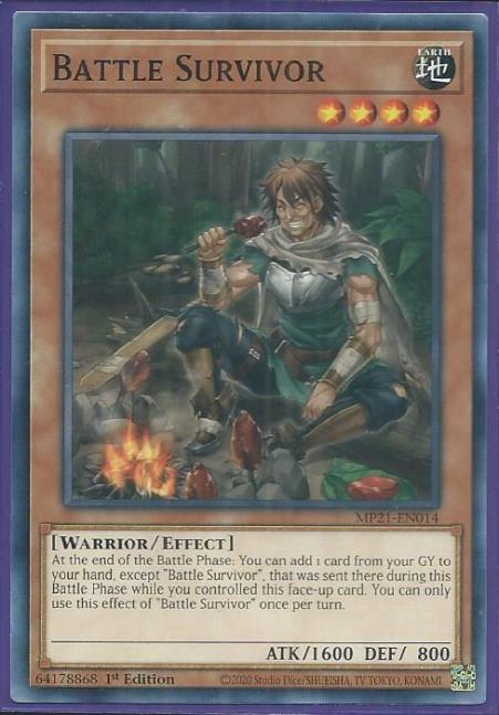 Yugioh - Battle Survivor *Common* MP21-EN014 (NM/M)