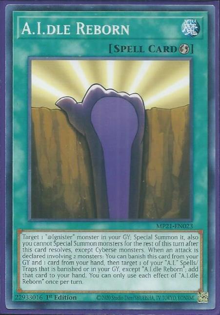 Yugioh - A.I.dle Reborn *Common* MP21-EN023 (NM/M)