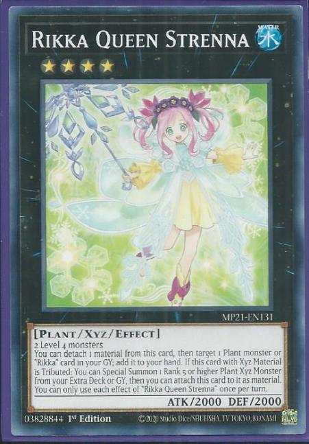 Yugioh - Rikka Queen Strenna *Common* MP21-EN131 (NM/M)