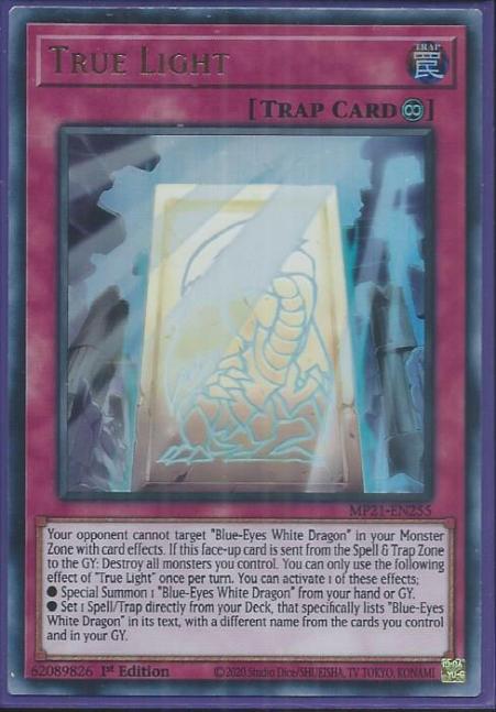 Yugioh - True Light *Ultra Rare* MP21-EN255 (NM/M)