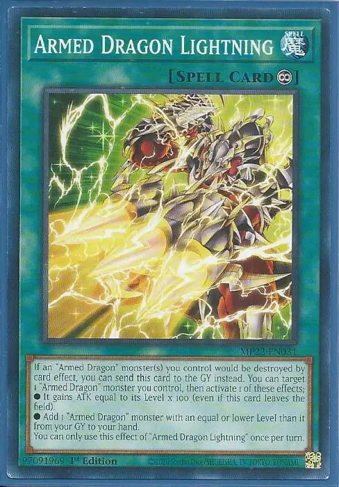 Yugioh - Armed Dragon Lightning *Common* MP22-EN031 (NM/M)