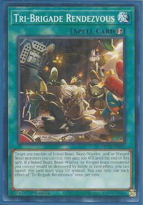 Yugioh - Tri-Brigade Rendezvous *Common* MP22-EN032 (NM/M)