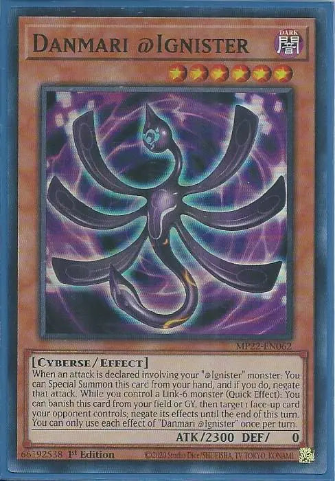 Yugioh - Danmari @Ignister *Super Rare* MP22-EN062 (NM/M)