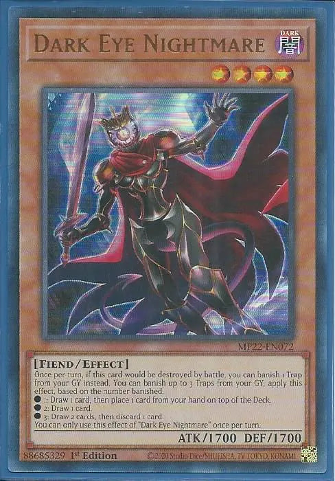 Yugioh - Dark Eye Nightmare *Ultra Rare* MP22-EN072 (NM/M)