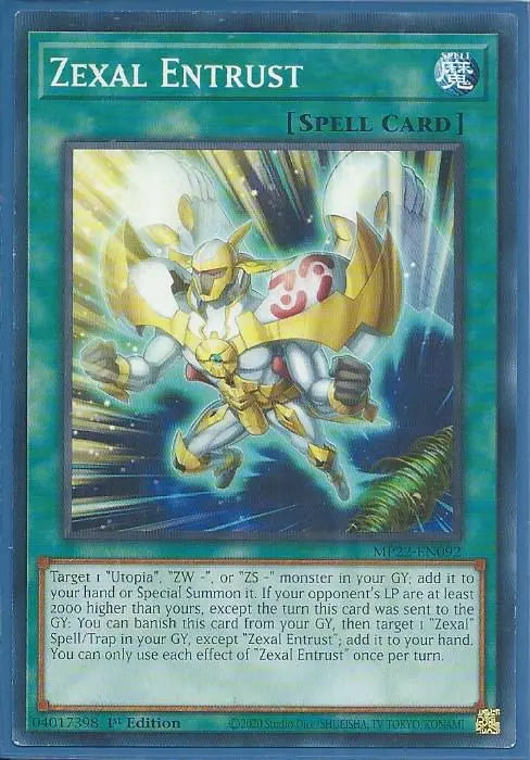 Yugioh - Zexal Entrust *Common* MP22-EN092 (NM/M)