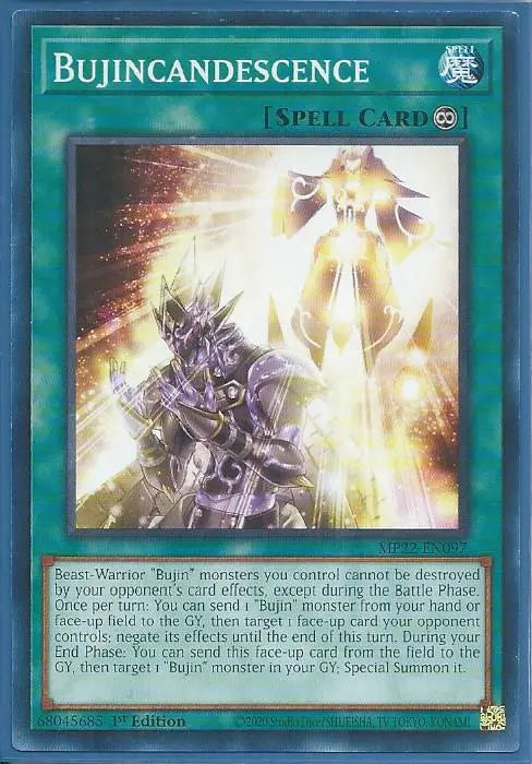 Yugioh - Bujincandescence *Common* MP22-EN097 (NM/M)