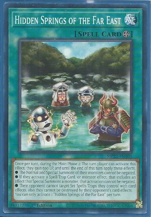 Yugioh - Hidden Springs of the Far East *Common* MP22-EN101 (NM/M)