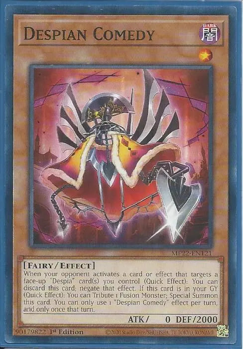 Yugioh - Despian Comedy *Common* MP22-EN121 (NM/M)