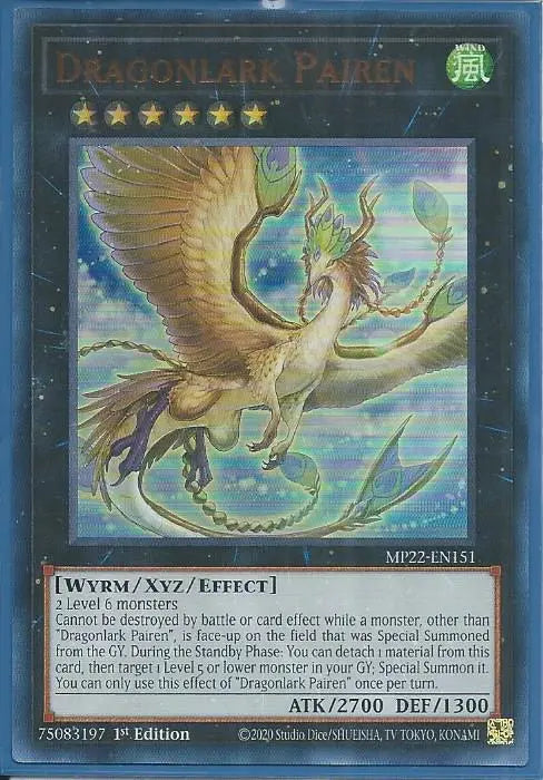 Yugioh - Dragonlark Pairen *Ultra Rare* MP22-EN151 (NM/M)