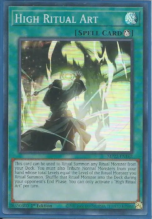 Yugioh - High Ritual Art *Super Rare* MP22-EN162 (NM/M)