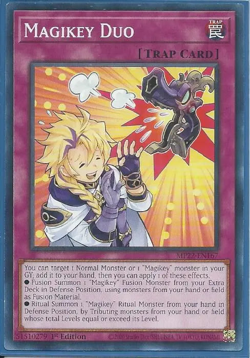 Yugioh - Magikey Duo *Common* MP22-EN167 (NM/M)