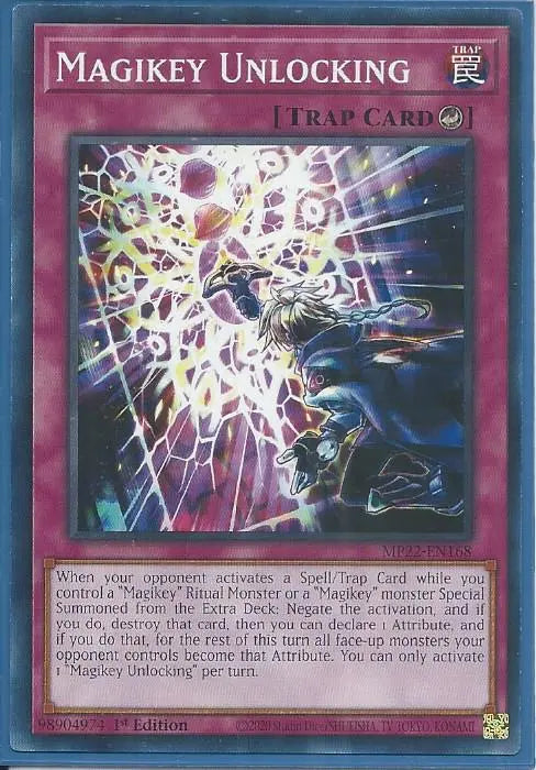 Yugioh - Magikey Unlocking *Common* MP22-EN168 (NM/M)