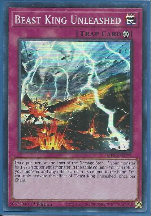 Yugioh - Beast King Unleashed *Super Rare* MP22-EN171 (NM/M)