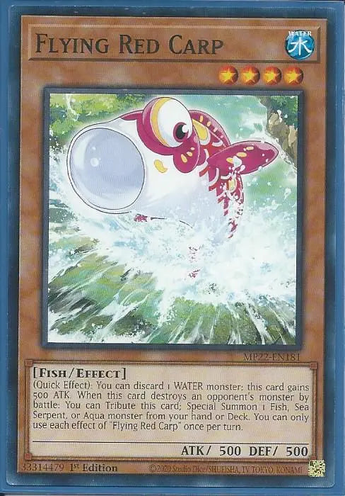 Yugioh - Red Carp *Common* MP22-EN181 (NM/M)