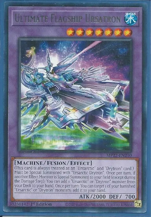 Yugioh - Ultimate Flagship Ursatron *Rare* MP22-EN210 (NM/M)