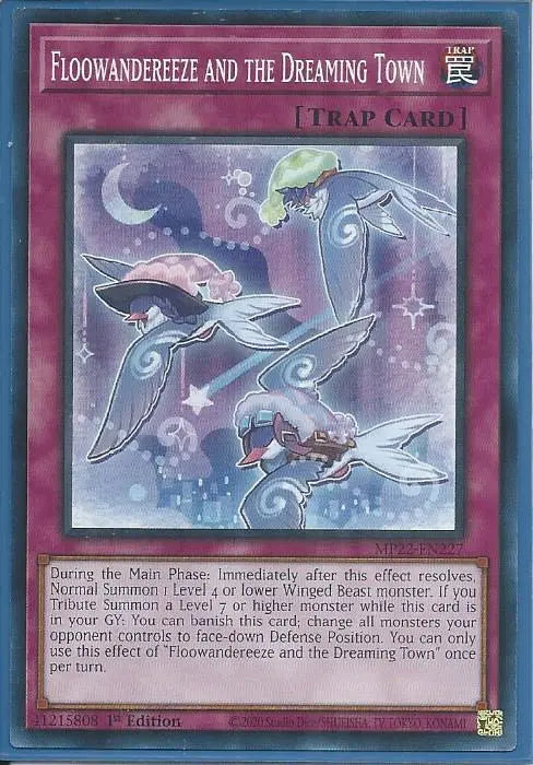 Yugioh - Floowandereeze and the Dreaming Town *Common* MP22-EN227 (NM/M)