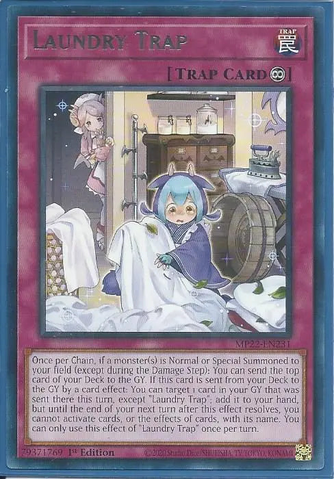 Yugioh - Laundry Trap *Rare* MP22-EN231 (NM/M)