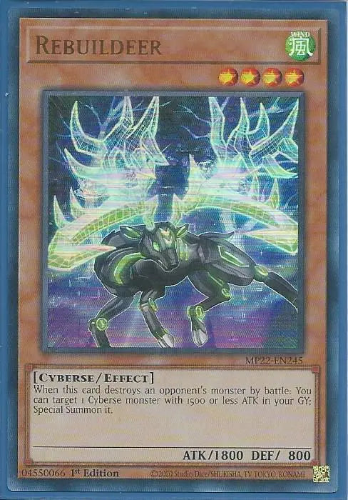 Yugioh - Rebuildeer *Ultra Rare* MP22-EN245 (NM/M)