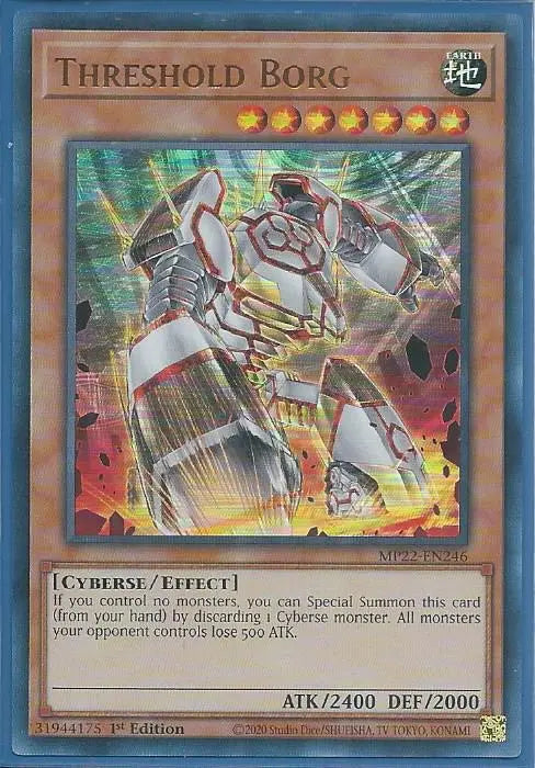 Yugioh - Threshold Borg *Ultra Rare* MP22-EN246 (NM/M)