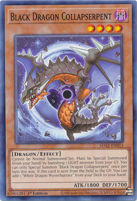 Yugioh - Black Dragon Collapserpent *Common* SDAZ-EN013 (NM/M)