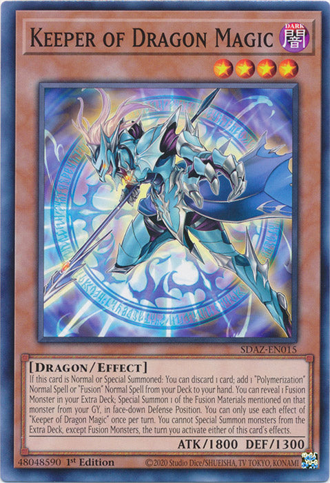 Yugioh - Keeper of Dragon Magic *Common* SDAZ-EN015 (NM/M)