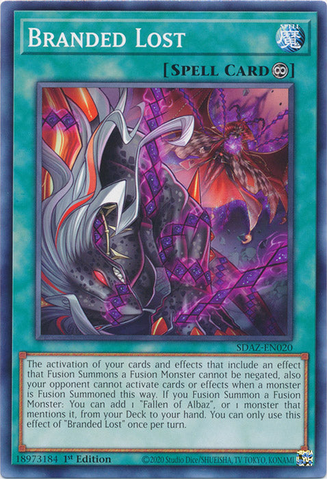 Yugioh - Branded Lost *Common* SDAZ-EN020 (NM/M)