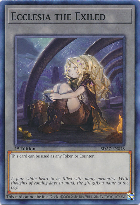 Yugioh - Ecclesia the Exiled [Token] *Common* SDAZ-EN048 (NM/M)