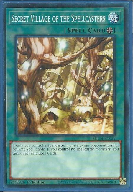 Yugioh - Secret Village of the Spellcasters *Common* SDCH-EN022 (NM/M)