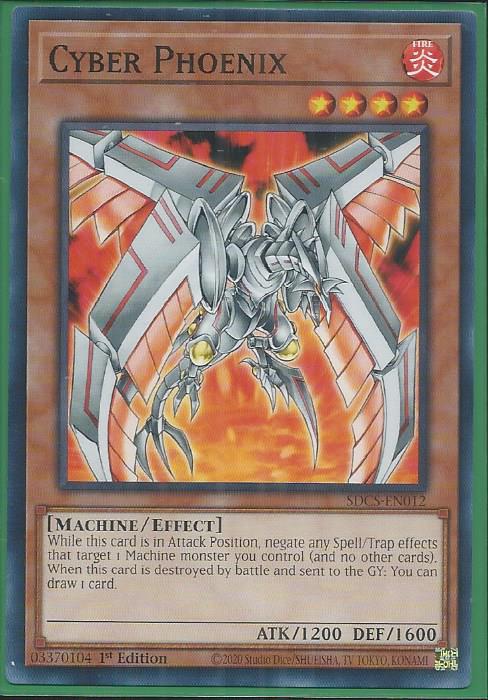 Yugioh - Cyber Phoenix *Common* SDCS-EN012 (NM/M)