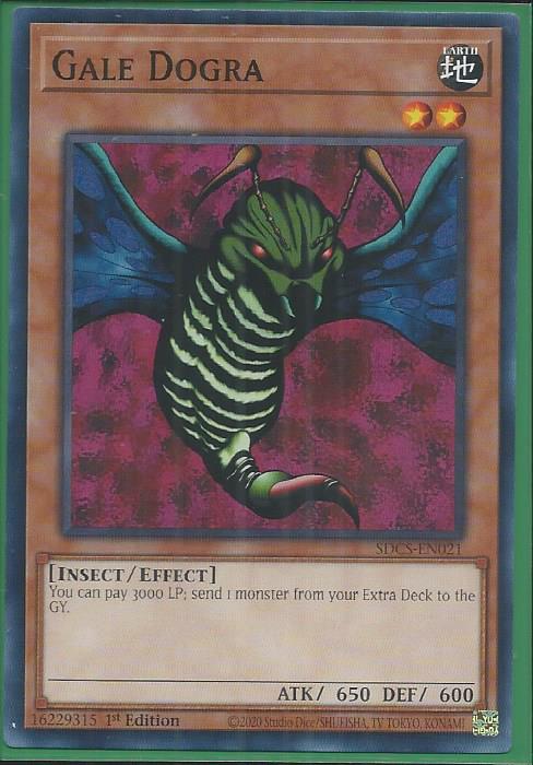 Yugioh - Gale Dogra *Common* SDCS-EN021 (NM/M)