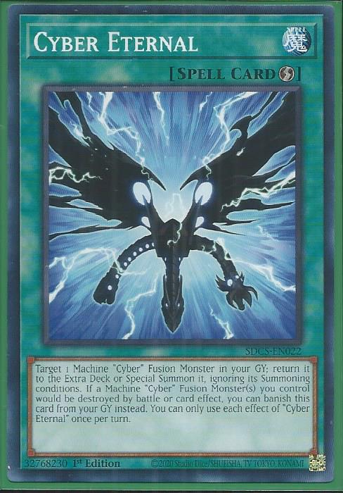 Yugioh - Cyber Eternal *Common* SDCS-EN022 (NM/M)