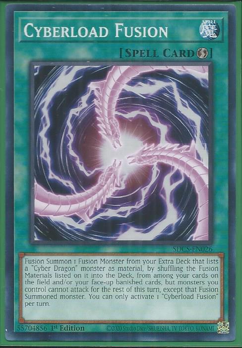 Yugioh - Cyberload Fusion *Common* SDCS-EN026 (NM/M)