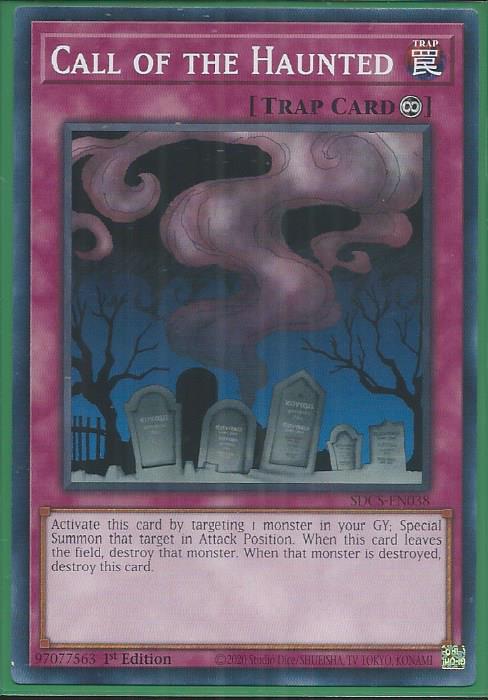 Yugioh - Call of the Haunted *Common* SDCS-EN038 (NM/M)