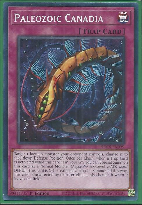 Yugioh - Paleozoic Canadia *Common* SDCS-EN039 (NM/M)