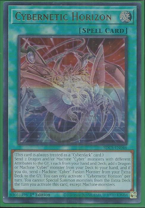 Yugioh - Cybernetic Horizon *Ultra Rare* SDCS-EN046 (NM/M)